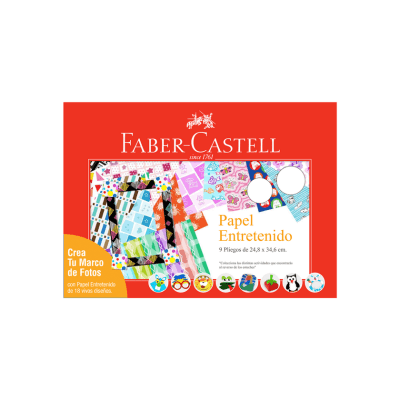 Carpeta FABER-CASTEL PAPEL ENTRETENIDO1