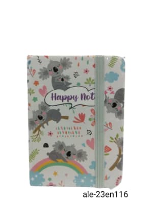 LIBRETA C/ELASTICO A7 80HJS (10.5X7.5CM)