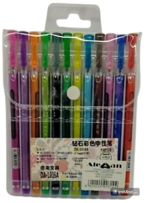 LAPIZ TINTA GEL 0.5 MM 12 UNIDADES3