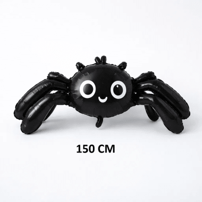 GLOBO METALICO ARAÑA HALLOWEEN 58 X 150 CM