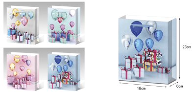 BOLSA DE REGALO VARIADAS 18X23X8