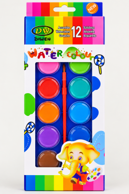 ACUARELA DE 12 COLORES