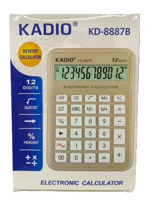 CALCULADORA KADIO KD-8887B ESCRITORIO