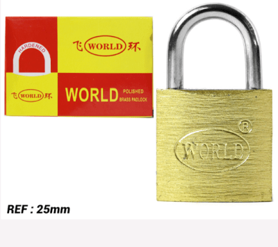 Candado metalico 25mm