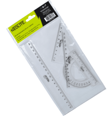 Set Geometria 30cm 4pzs NEOLITE