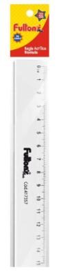 REGLA ACRILICA 15CM. FULTON´S1