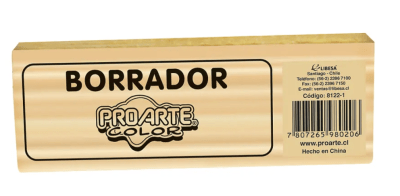 Borrador de pizarra Proarte madera1