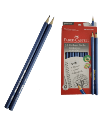 Lapiz garfito faber castel azul 12+2 gratis