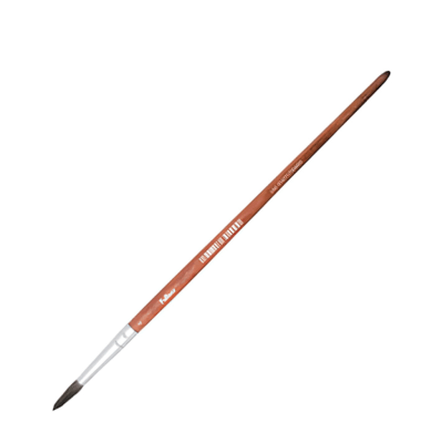 Pincel pelo camello N°4 mango madera