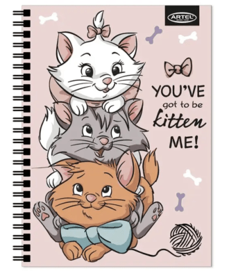 Cuaderno Universitario Artel 100hjs M7 Cats y dogs1