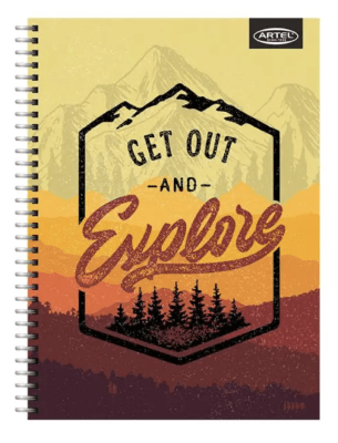 Cuaderno triple Artel 150hjs M7 Especial Nature