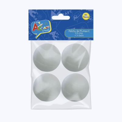 ESFERA PLUMAVIT 3.5CMS 4UNI 543332