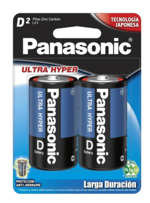 Pila Panasonic carbon 2uni