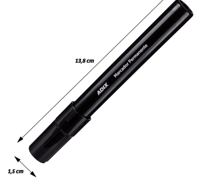 Plumon Permanente ADIX NEGRO