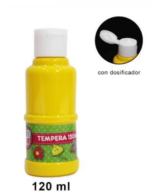 tempera arte top 120ml amarrillo1