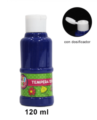 tempera arte top 120ml azul