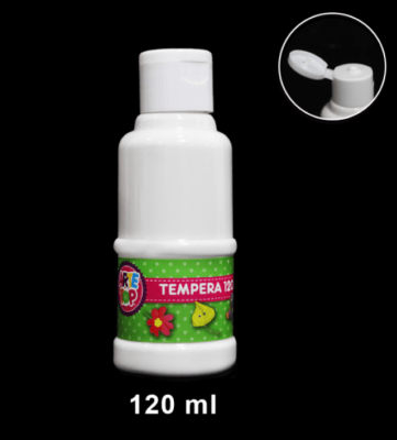 Tempera arte top 120ml blanca1