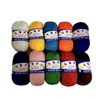 ovillo lana 25 grs nilsa