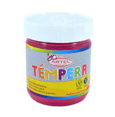 Tempera Artel 100ml Carmin2