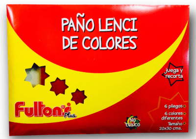 Carpeta FULTON¨S paño lenci 20x30 6col.