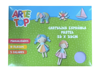 Carpeta Arte top cartulina Pastel