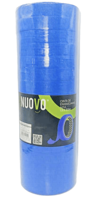 Cinta masking Nuovo 18x30m azul1