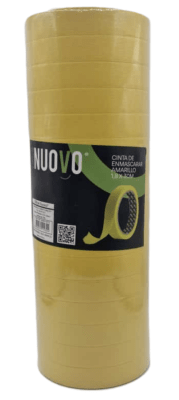 Cinta Masking Nuovo 18x30m Amarillo1