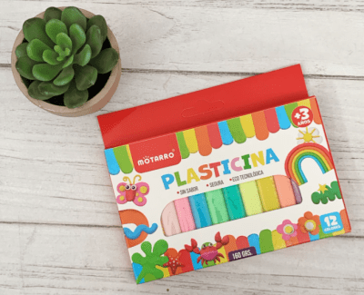 Plasticina Motarro Pastel 10pcs 130011