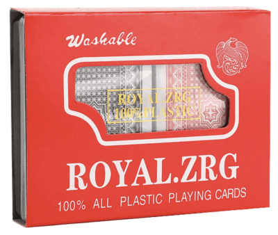NAIPE INGLES ROYAL.ZRG ROJO