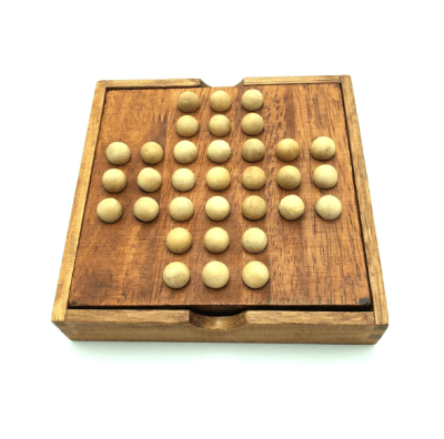 Solitario MADERA Juego De Ingenio