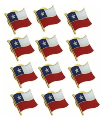 PIOCHA BANDERA CHILE X12 UNID.1115301