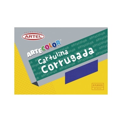 CARPETA ARTEL MICROCORRUGADO 6COL 10010926