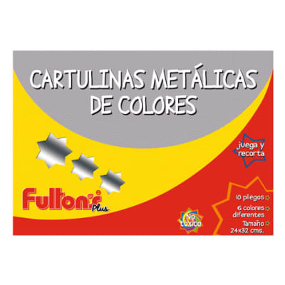 CARPETA FULTON´S CARTULINA METALICA