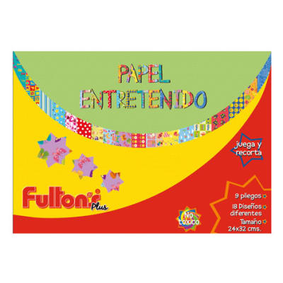 CARPETA FULTON´S PAPEL ENTRETENIDO