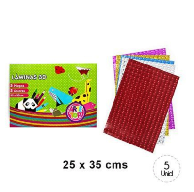 Carpeta arte top Lamina 3D