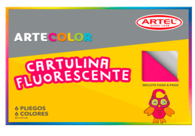 Carpeta artel fluorecente 6hjs