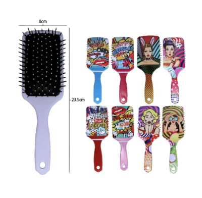 Cepillo de Pelo vigtage cuadrado SZ-SB231