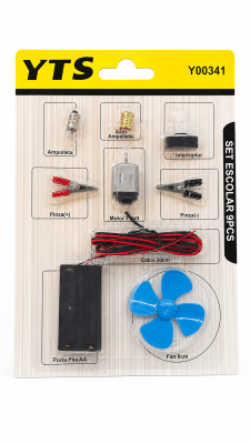 Circuito Electrico con motor y helice YOO341