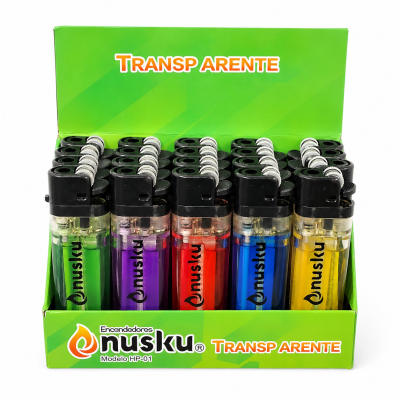 Encendedor Transparente nusku 20uni1