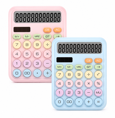 CALCULADORA DE COLORES PASTELES  052741