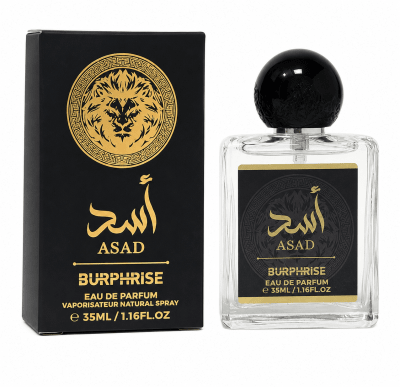 perfume varon arabe asad black 35ml 231946