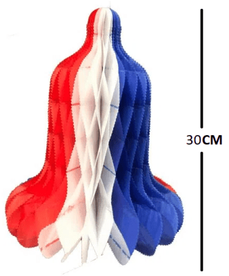 ADORNO DIECIOCHERO CAMPANA 30 CM