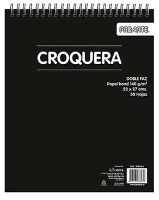 CROQUERA PROARTE CARTA