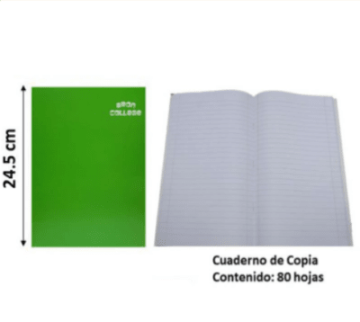 Cuaderno College ARON composicion 80hjs