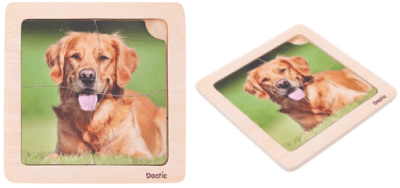PUZZLE DE MADERA PERRO DACTIC