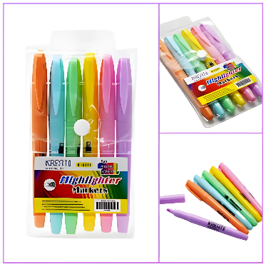 LAPIZ DESTACADOR 6 UNIDADES