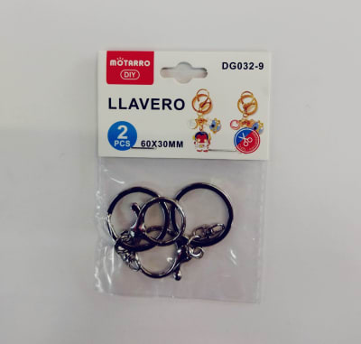LLAVERO. 2PCS 60X30MM DG032-9