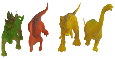 SET DINOSAURIO 4 UNIDADES