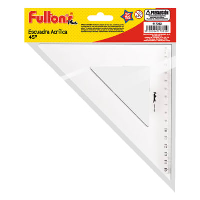 ESCUADRA BISELADA FULTON´S 45º 417362