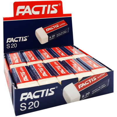 GOMA DE BORRAR FACTIS S20